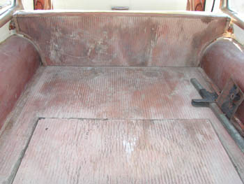 1957 Chevrolet 210 wagon rear cargo area