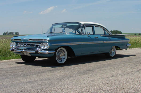 1959 Impala Chevrolet four door sedan