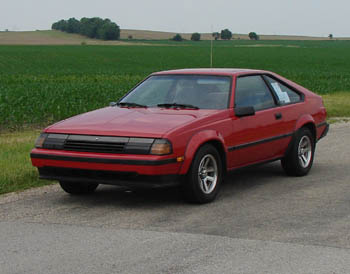 Prairie cruising, summer 2009. Toyota Celica GT-S