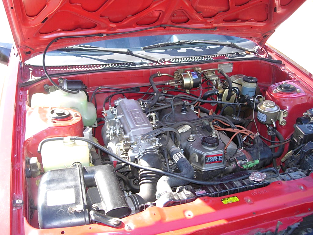Toyota Celica GT 85 22re Engine pictures for Swap Reference