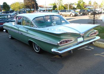 Bob's 1959 Impala 4S in Aspen Green 