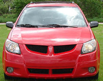 2004 Pontiac Vibe deer collision after