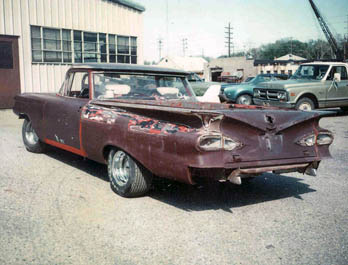 1959 Chevrolet El Camino restoration