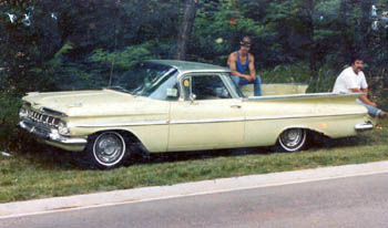 1959 Chevy El Camino at the 1982 Car Craft Street Machine Nationals, Springfield Illinois