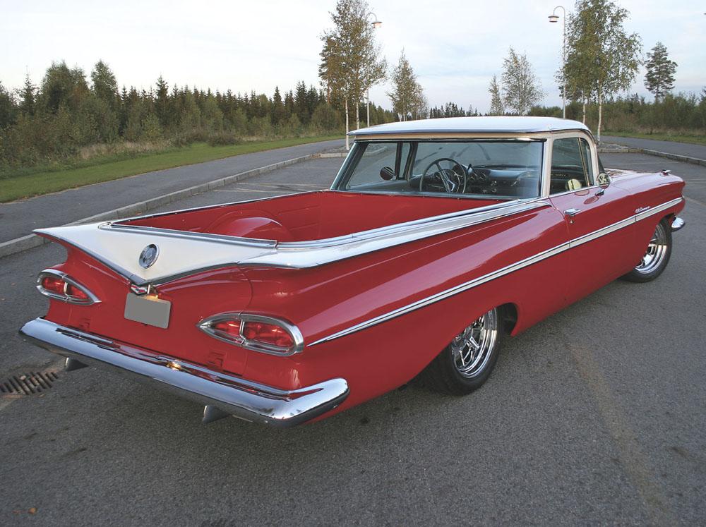 Jan in Norway owns this beautiful El Camino It is an original 348 car