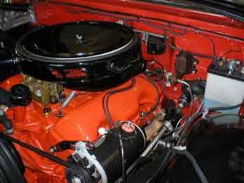 348 chevrolet engine with three carburetors