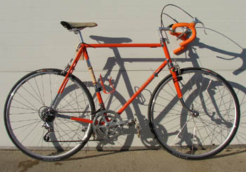 1972 Schwinn Paramount touring model P-15 Kool Orange