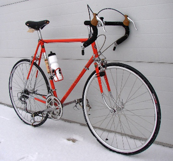 1972 P15-9 Schwinn Paramount touring with upgrades 7-speed freewheel