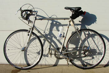 1973 Schwinn Paramount model P-13 silver mist