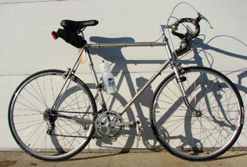 1973 Schwinn Paramount model P-13 silver mist